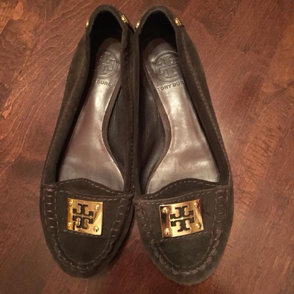 Tory Burch Suede Loafers